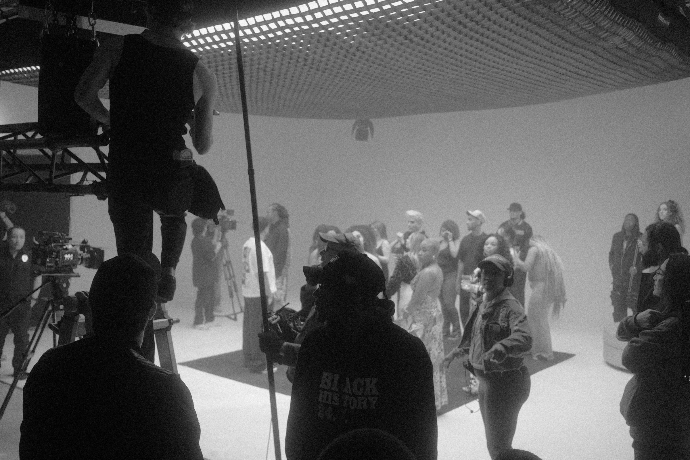 On set — The Last Delivery