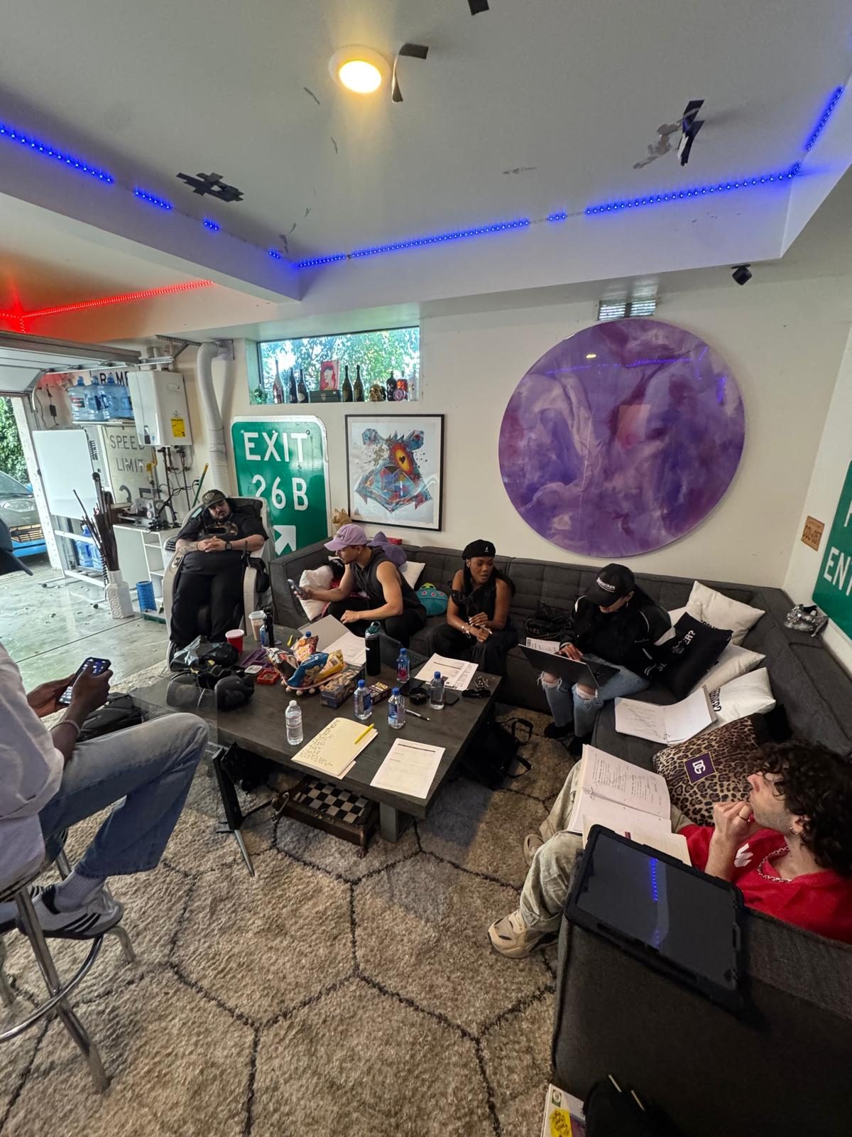 Marketing strategy room